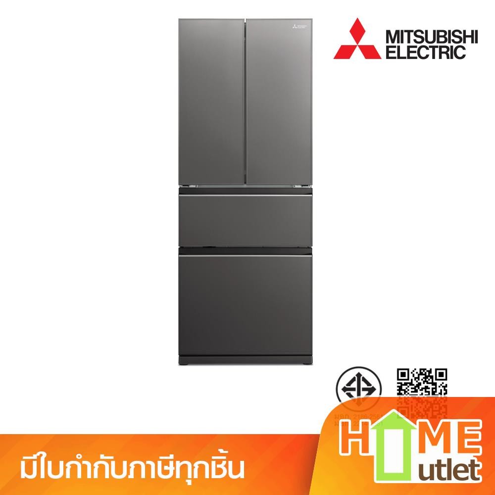 MITSUBISHI ตู้เย็น 15.6 คิว ขนาด 442 ลิตร 4 ประตู อินเวอร์เตอร์ สีเงิน รุ่น MR-LX50EY GDS (24218)