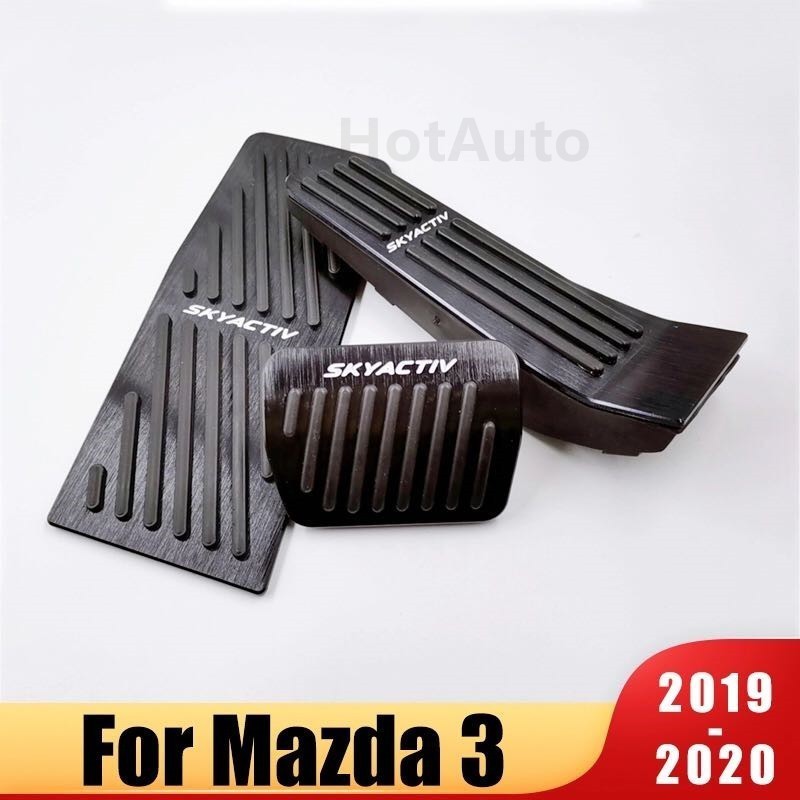 Mazda 3 2019-2024 CX-30 MX-30 Skyactiv Anti-skid Gas Brake Footrest Pedal Cover0