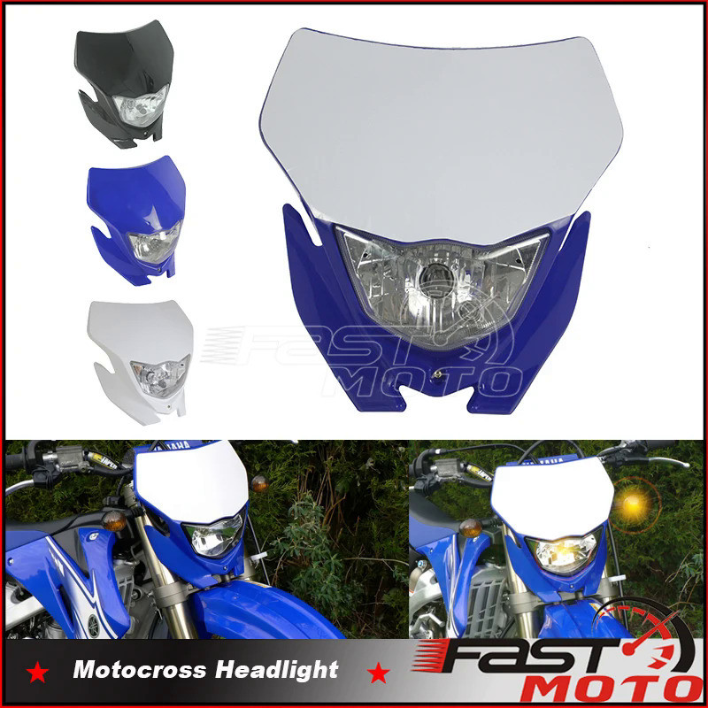 Mf Enduro Supermoto Headlight Dirt Bike Front Light Running Lamp for Yamaha TT-R230 TT-R125 WR 250 4