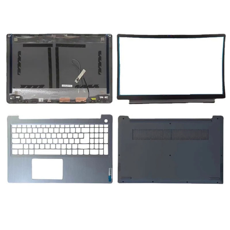 ฝาครอบแล็ปท็อปสำหรับ Lenovo IdeaPad 3 15ITL6 15ADA6 15ALC6 15ABA7 2021 ฝาหลัง LCD ของแล็ปท็อป/กรอบหน้าจอ/ที่วางมือ/ฝาครอบด้านล่าง