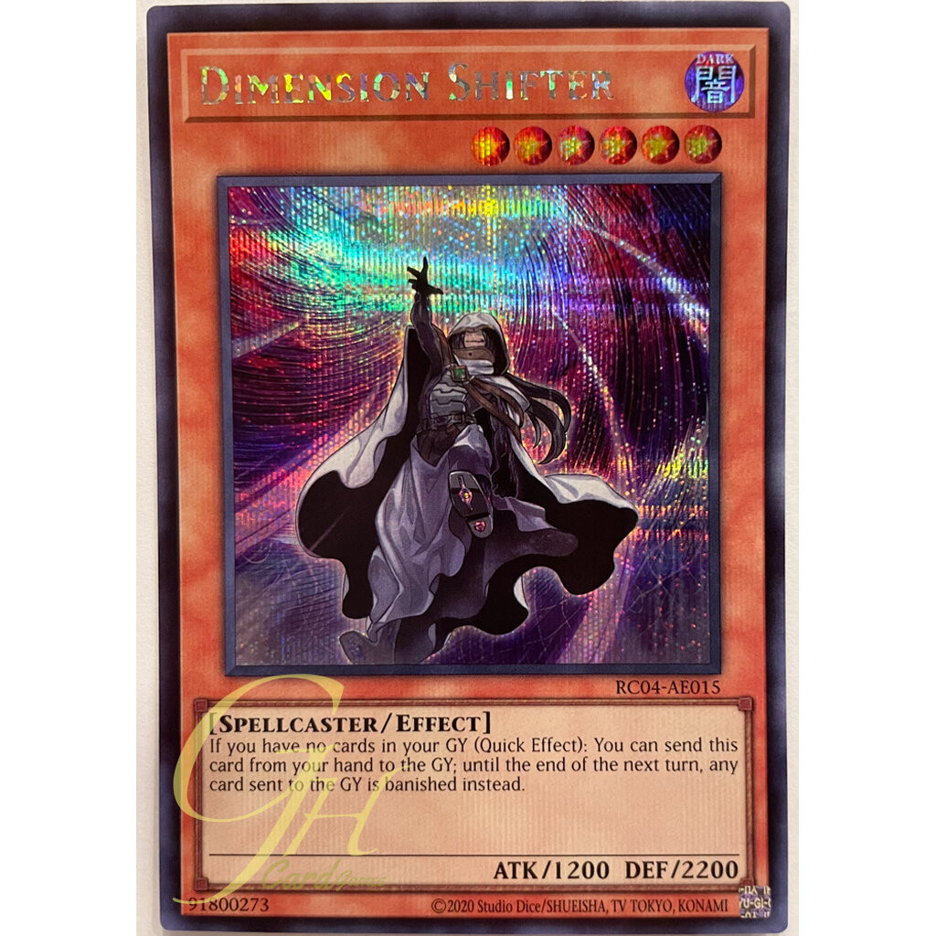 Yugioh [RC04-AE015] Dimension Shifter (Secret Rare)