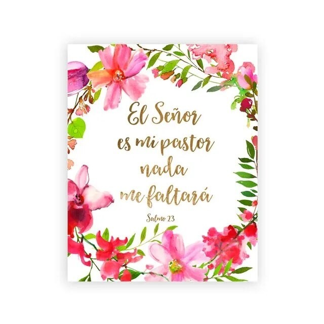 สเปน Bible Verse พิมพ์ Love is Kind 1 Corinthians 13 ป้ายอ้างโปสเตอร์ Scripture Wall Art สําหรับตกแต