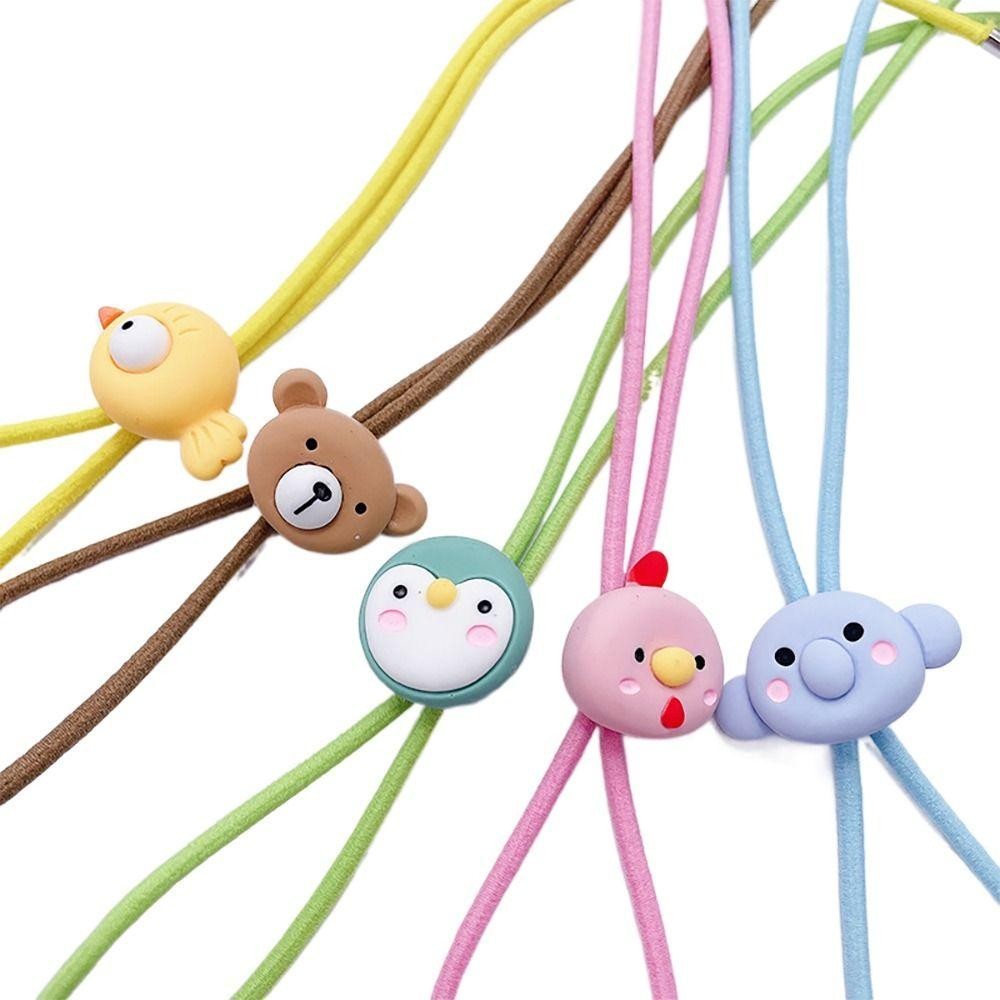 ทีพีเคเอฟ แขวนคอนิ่มสำหรับแว่นตา โซ่แว่นตาแบบยืดหยุ่นลายการ์ตูน น่ารัก เหมาะสำหรับเด็ก - รูปที่ 5