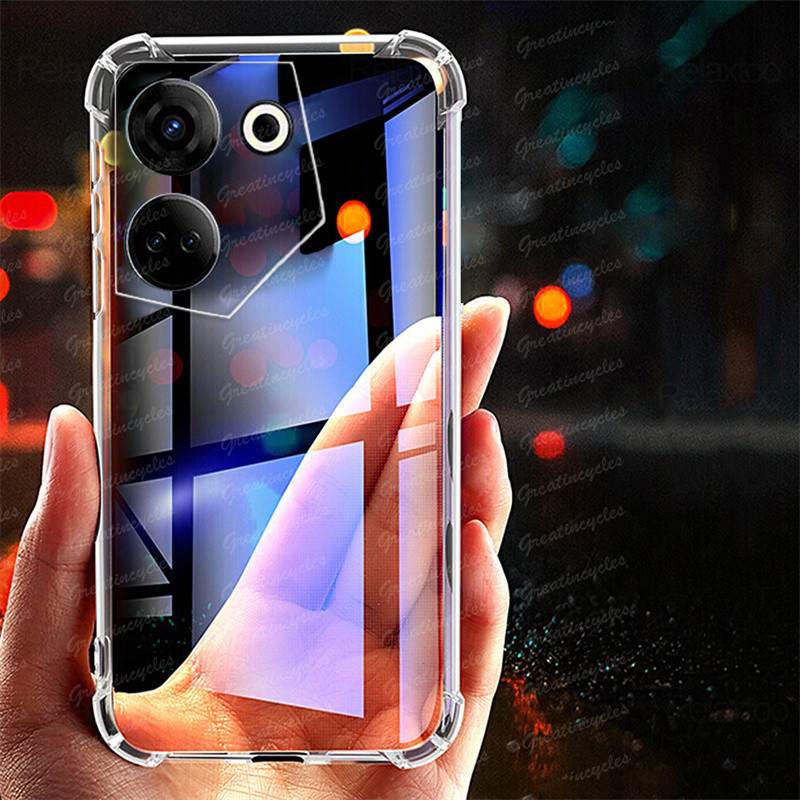 เคสโทรศัพท์มือถือแบบนิ่ม TPU ใส กันกระแทก สําหรับ Tecno Camon 20 4G CK6N 20 Pro 4G CK7N 20 Pro 5G CK