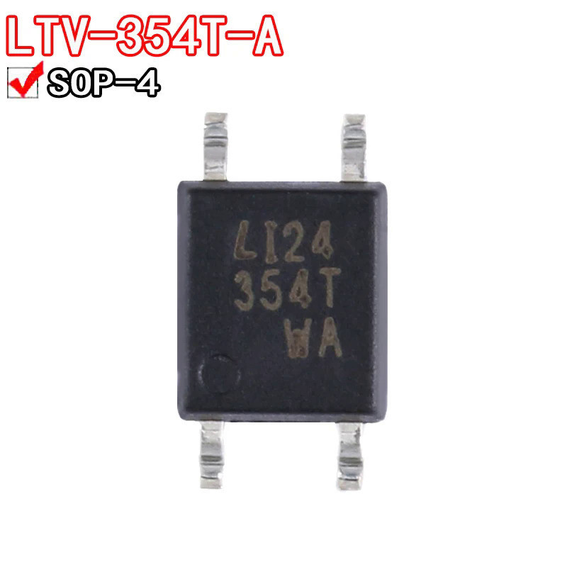 ออปโต้คัปเปลอร์ เอาท์พุทโฟโตอิเล็กทริก LTV-354T-A SOP4 LTV354 EL354 20 ชิ้น