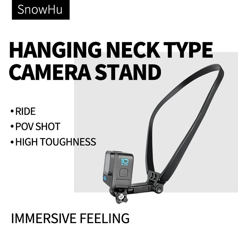 Neck Hold Mount Lanyard Strap for GoPro 11 10 9 8 7 6 Max Insta360 DJI for iphone Xiaomi yi 4K SJ EK