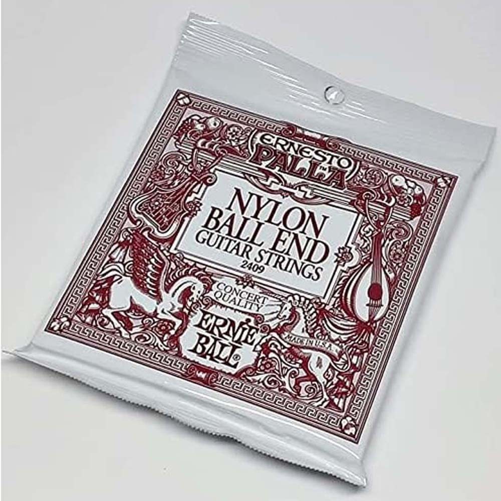 Ernie Ball Ernesto Palla Black & Gold Ball-End Nylon Classical Guitar Strings