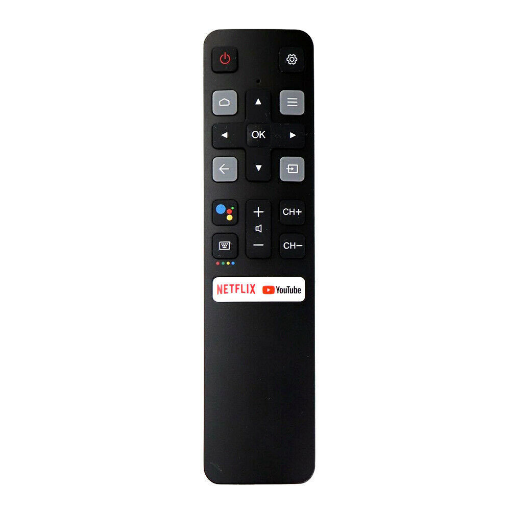 ใหม่ RC802V FNR1 สําหรับ TCL Voice TV รีโมทคอนโทรล Netflix YouTube 40S330