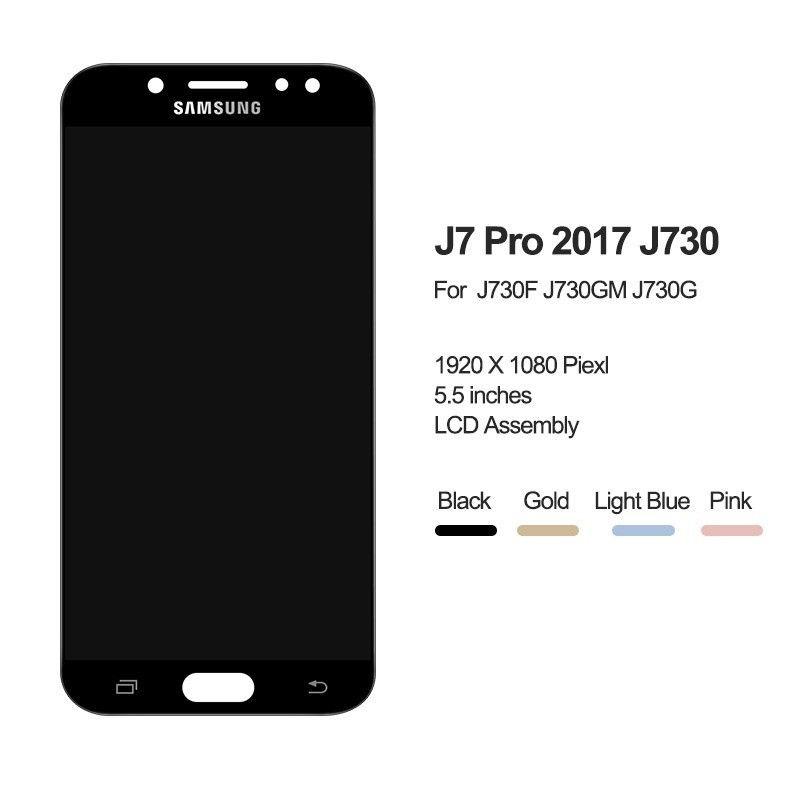 Samsung Galaxy J7 Pro 2017 J730J730F J730G TFT LCD Display Touch Screen Digitizer Assemblyly J730F Screen
