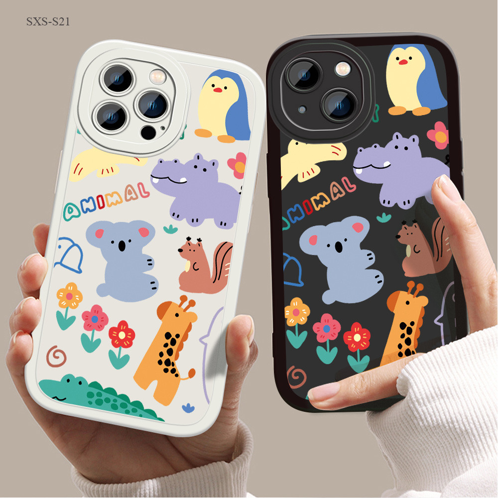 Samsung Galaxy S21 S20 FE Plus Ultra S21+ S20+ 5G เคสซัมซุง สำหรับ Animal Paradise เคส เคสโทรศัพท์ Slim