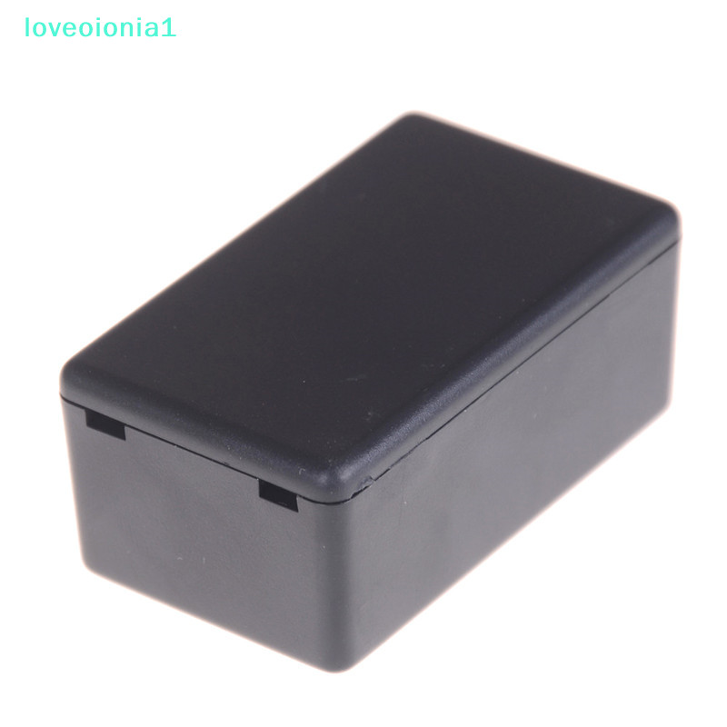 【loveoionia1】กล่องพลาสติกใส่อุปกรณ์ไฟฟ้า กันน้ํา ขนาด 60*36*25 มม. สีดํา【IA】