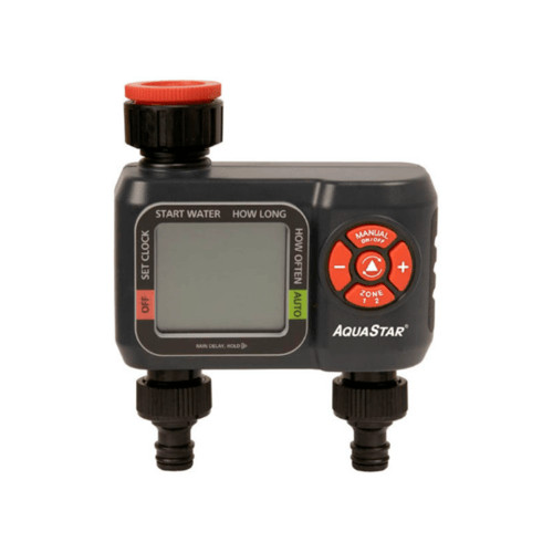 pw639shop Aquarstar เครื่องตั้งเวลารดน้ำ 2ทาง รุ่น 25576