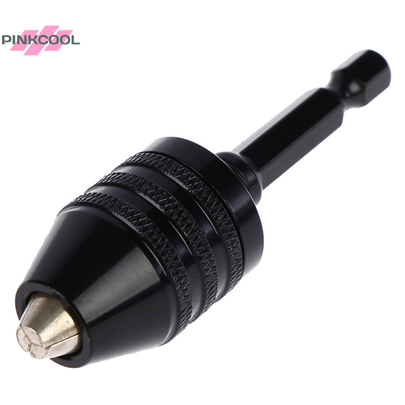 Pinkcool อะแดปเตอร์หัวจับดอกสว่าน แกนหกเหลี่ยม 1/4 นิ้ว เปลี่ยนเร็ว