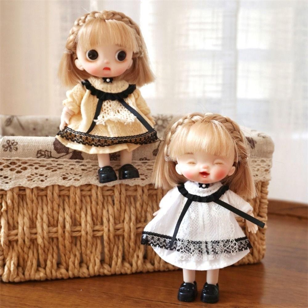 Sevenhome3e Ob11 ตุ๊กตาเสื้อผ้า, Movable Joints ปรับ Obitsu 11 เสื้อผ้าตุ๊กตา, 1/12 Bjd ตุ๊กตา Ob11 14 ซม.Mini Kawaii Obitsu เสื้อผ้าตุ๊กตาเด็ก ราคา ถูกที่สุด ดีลบีเคเค แกลเลอรีภาพที่ 9
