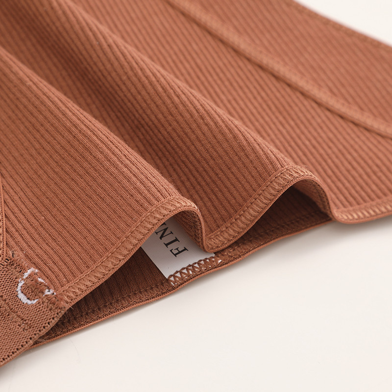 Finetoo กางเกงชั้นใน ผ้าฝ้าย สีพื้น สําหรับผู้หญิง - รูปที่ 7