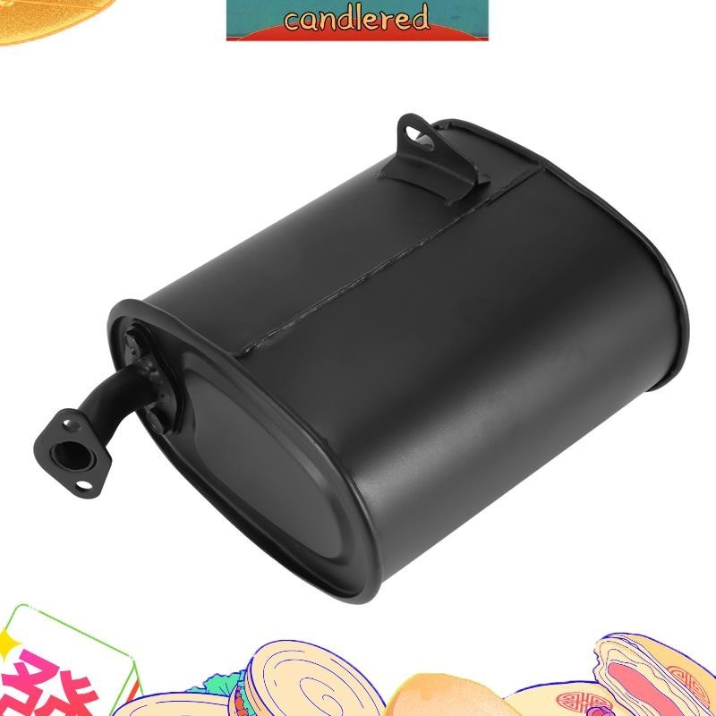 ท่อไอเสียเหล็ก 2-3KW สีดํา สําหรับเครื่องกําเนิดไฟฟ้า 5.5HP 6.5HP 3500W 4000W
