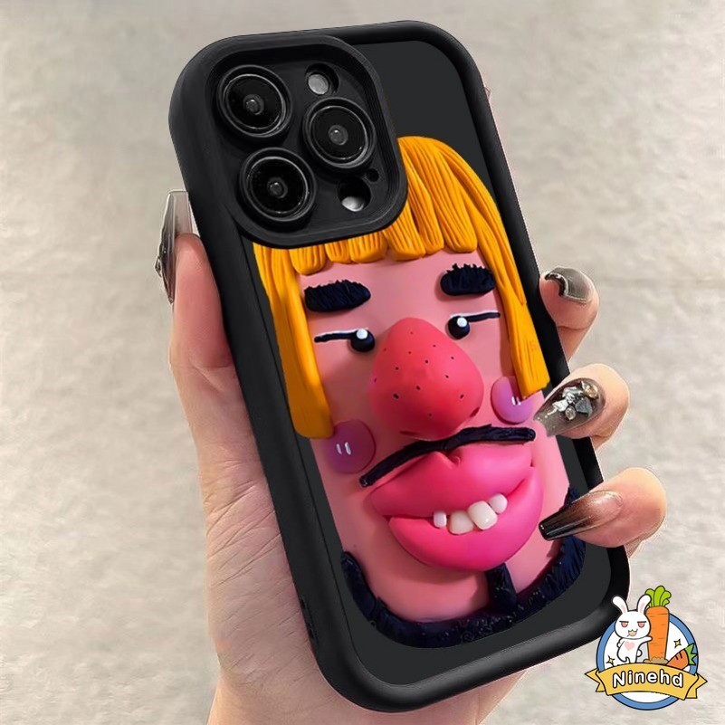 เคสโทรศัพท์มือถือ กันกระแทก ลายตลก สร้างสรรค์ สําหรับ Redmi 13C A1 Redmi Note 13 12 11 9 10 Pro 4G 5G Redmi 10C 12C 9A 9C 9T 9 Xiaomi 11 Lite - รูปที่ 5