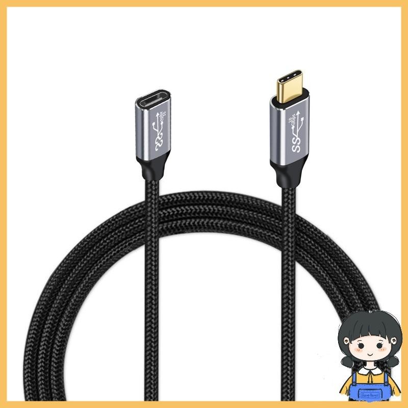 Bang สายเคเบิลต่อขยาย Type C USB C 100W ตัวผู้ เป็นตัวเมีย