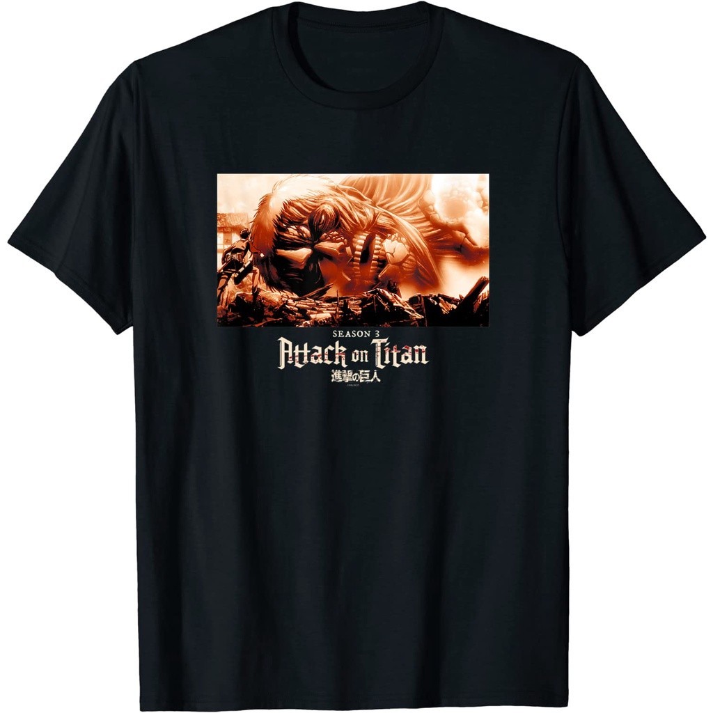 ของขวัญวันเกิด  พิมพ์ลาย Attack on Titan Season 3 Fallen Titan สําหรับผู้ชาย