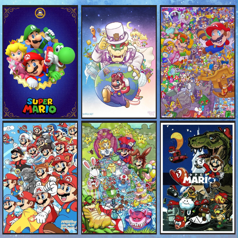 📣พร้อมส่ง📣【Mario】jigsaw puzzle-จิ๊กซอว์-300-1000-ชิ้น- ชิ้นของเด็ก จิ๊กซอว์ไม้ 1000 ชิ้น จิ๊กซอว์ 1000 ชิ้นสำหรับผู้ใหญ่ จิ๊กซอ จิ๊กซอว์ 500 ชิ้น🧩315-11 จิ๊กซอว์ 1000 ชิ้น สำหรับ ผู้ใหญ่ ตัวต่อจิ๊กซอว์ จิ๊กซอว์ การ์ตูน