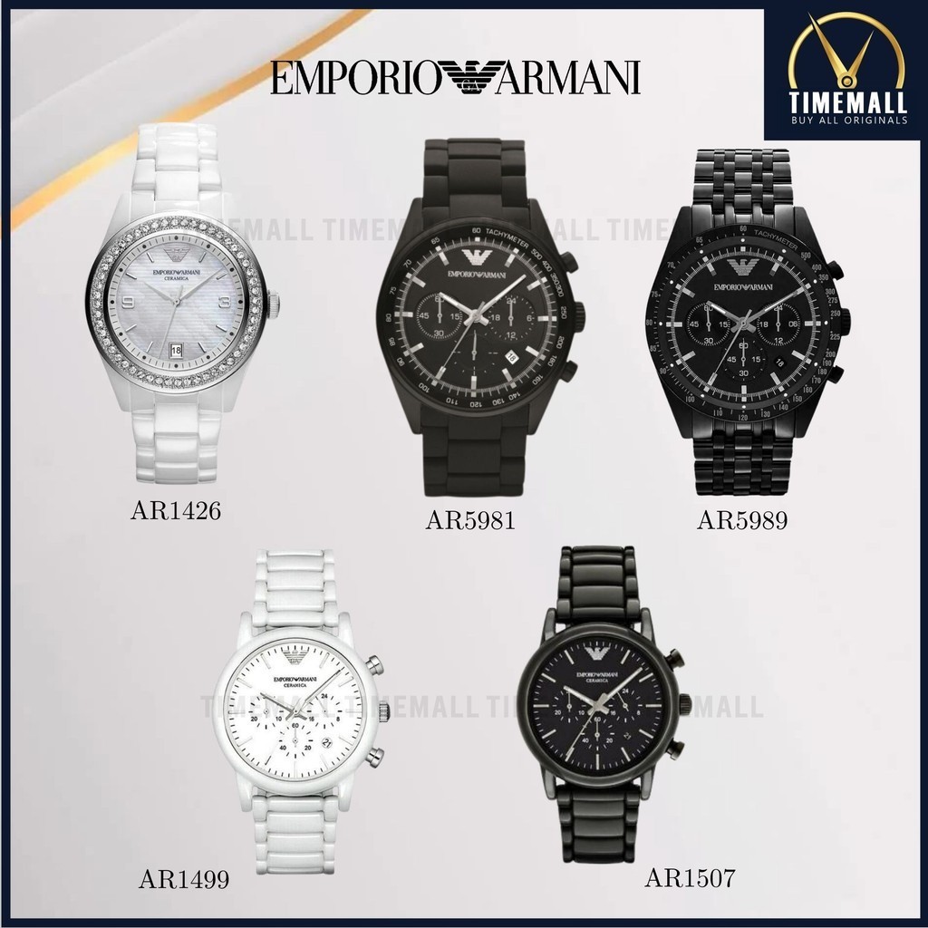 Emporio Armani นาฬิกาข้อมือผู้ชาย รุ่น AR1426 AR5981 AR5989 AR1499 นาฬิกาแบรนด์เนม อามานี่  brandnam