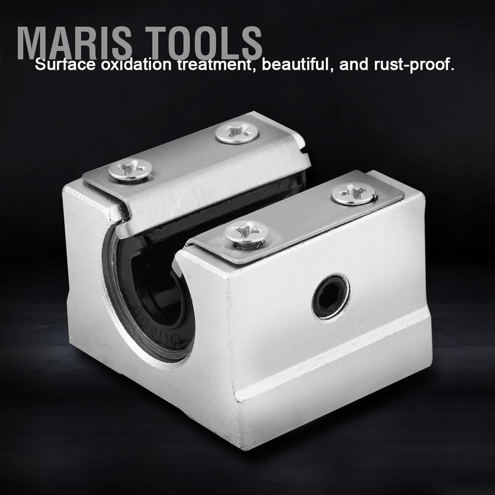 Maris Tools 1PCS เปิด Linear แบริ่งสไลด์ Motion SBR10UU SBR12UU SBR16UU SBR20UU