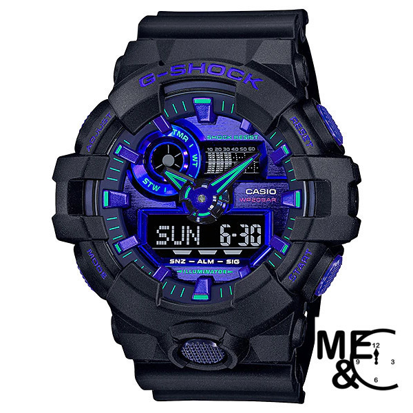 CASIO G-SHOCK GA-700VB-1ADR ของแท้ ประกัน CMG