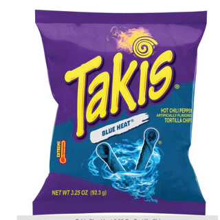 **พร้อมส่งด่วน**ขนม Takis Fuego/Blue Heat รสเผ็ด เปรี้ยว นำเข้าจาก อเมริกา ขนมข้าวโพดทอดกรอบ USA import