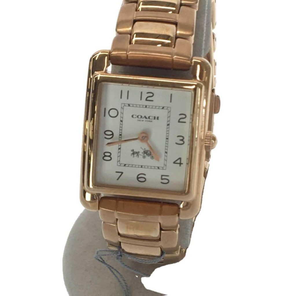 Coach WH wht A O 5 Wrist Watch Women Direct from Japan Secondhand