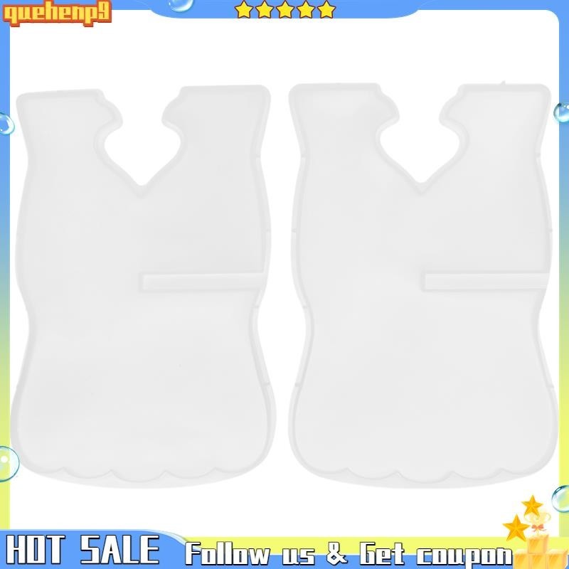 [quehenp9]2ชิ้นหนังสือยืนซิลิโคนแม่พิมพ์แกะสลักEidเรซิ่นUranพับหนังสือยืนผู้ถือมุสลิมสวดมนต์หนังสือO