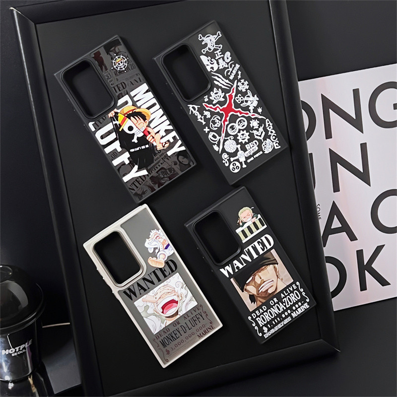 【One Piece NIKA Luffy 5th Gear】เคสมือถือ แบบใส กันกระแทก สําหรับ Samsung Galaxy S24 Ultra S23 Ultra S23 Plus S22 Ultra 2-in-1