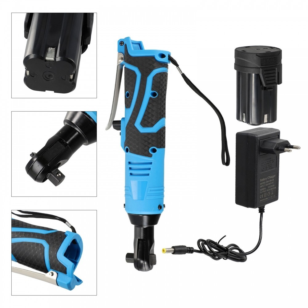 Precise Torque Control Cordless Ratchet Wrench Electric Rechargeable Screwdriver