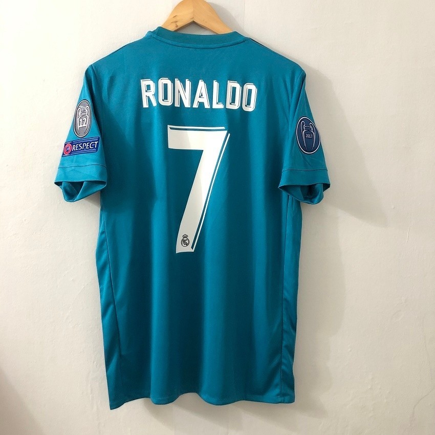 17 18 Rma Madrid CR7 THird Jersey Football Adult RONALDO KROOS MODRIC ยาว/แขนสั้น