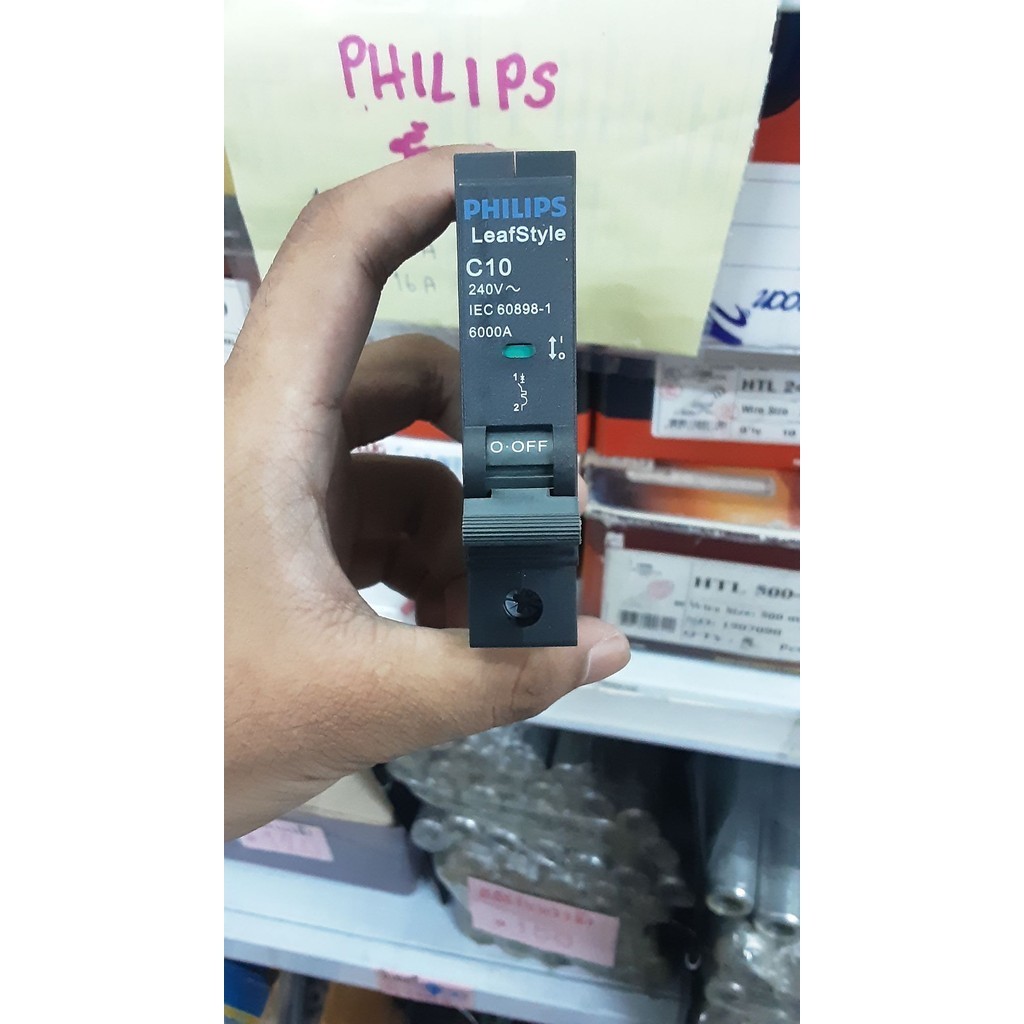 LeafStyle MCB 1P 10A 6kA