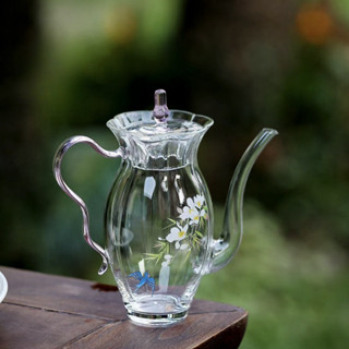 กาน้ําชาแก้วทนอุณหภูมิสูงในครัวเรือนชาชงเย็นกาน้ําชาพิเศษฤดู…