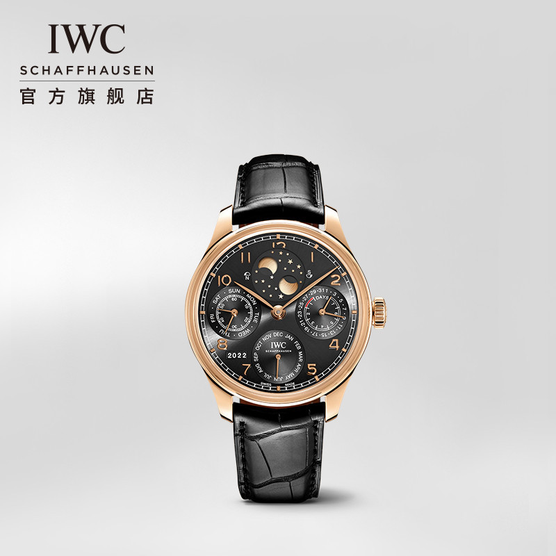 Iwc IWC IWC IWC Portugal Series นาฬิกาข้อมือ วิศวกรรม ปฏิทิน สําหรับผู้ชาย503404