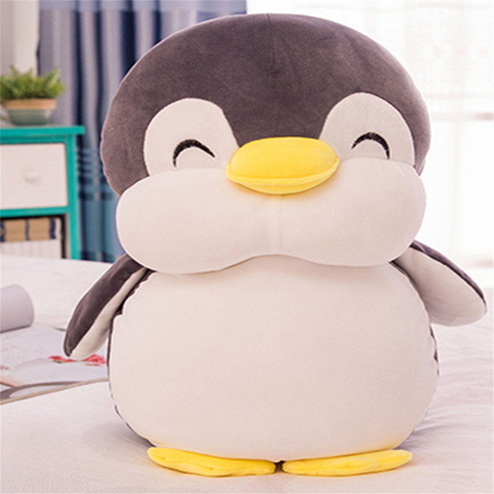 【ในการจัดส่ง】 25 ซม.ตุ๊กตาเพนกวินน่ารักผ้าฝ้ายนุ่มของเล่นหมอนนอนเด็กผู้หญิงกอดเด็ก Kawaii Plushes ตุ๊กตาสัตว์ของเล่น ราคา ถูกที่สุด ดีลบีเคเค แกลเลอรีภาพที่ 7