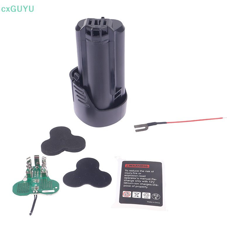[cxGUYU] ชุดแผงวงจร PCB เคสพลาสติกสําหรับ 10.8V 12V BAT411 PRTA