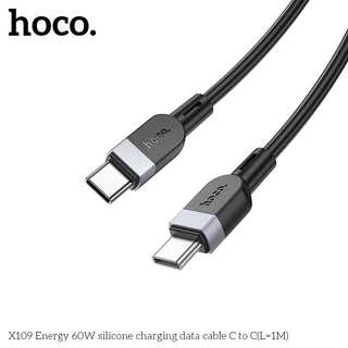 HOCO X109 สายชาร์จเร็ว ความยาวสาย 1m 2m 3m สำหรับ TC-TC 60W /PD 27W / Micro 2.4A / Type-C 3A / iOS 2.4A สายชาร์จ hc1