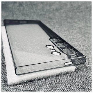 เคสซิลิโคนอ่อนนุ่มบางเฉียบสําหรับ Samsung Galaxy S25 S24 S23 S26 Ultra 5G โปร่งใสฝาครอบโทรศัพท์ด้านหลัง