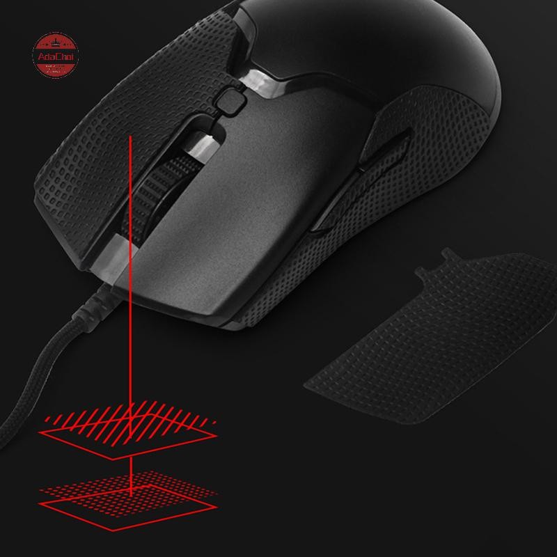 Adachoi Mouse Anti-Slip สติกเกอร์เมาส์ Grip เทปสเก็ตสติกเกอร์ทําด้วยมือลื่นดูดเหงื่อสําหรับ Razer Viper Mini/Ultimate/V2 Pro TH