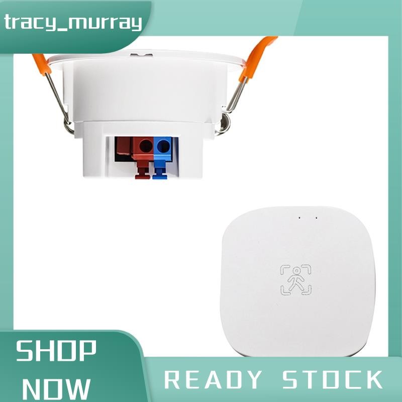 tracy_murray Tuya ZigBee mmWave Human Presence Sensor พร้อม Luminance MicroWave Radar Detection PIR 