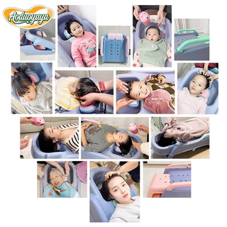 Aoduoyaya เก้าอี้สระผม เตียงสระผม ใช้ได้ทั้งเด็กและผ้ใหญ่ แบริ่ง 150กก. มีอ่างรองรับนำ้ ฟรีท่อน้ำ