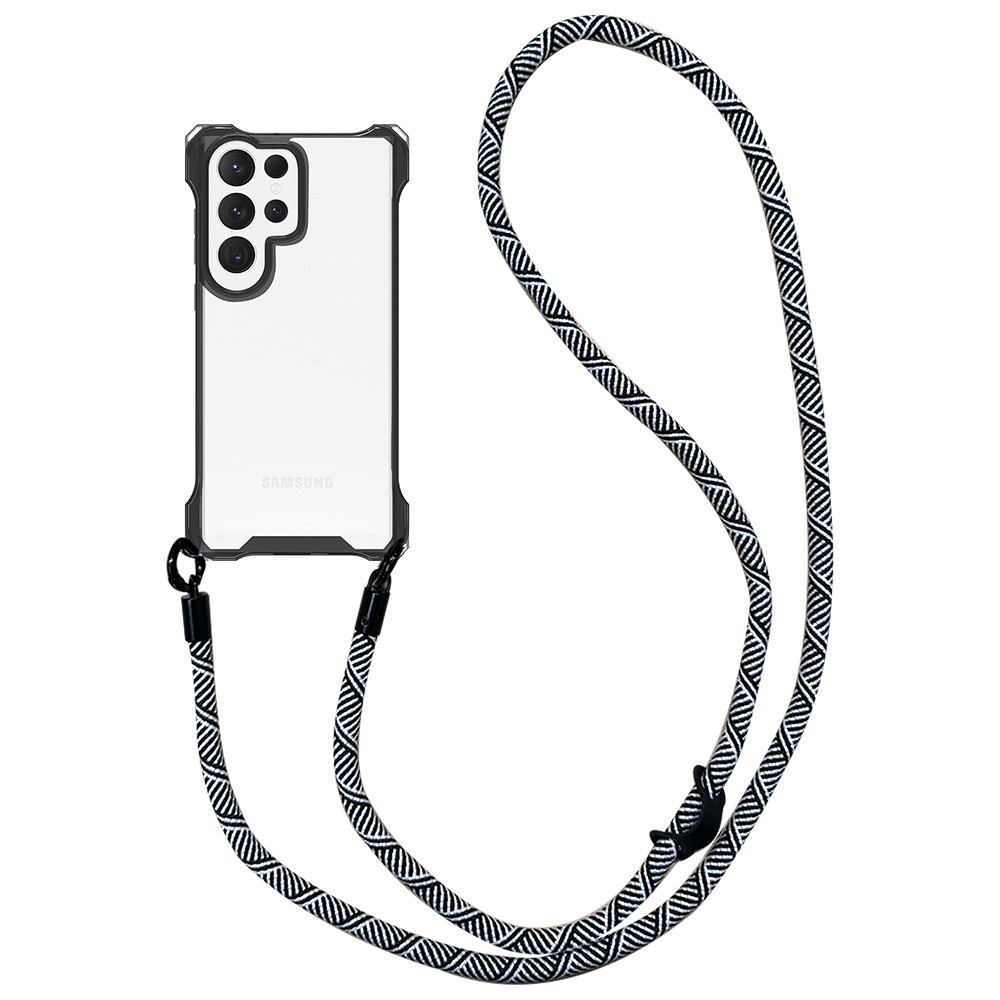 SAMSUNG สร้อยคอCrossbodyสายไฟ Lanyardsล้างเคสโทรศัพท์สําหรับSamsung A17 S24 S23 S21 FE S22 S25 Ultra Plus A14 A34 A54 A15 A35 A55 A16 A26 A36 A56 5Gกันกระแทกพร้อมสายคล้องปกหลัง - รูปที่ 5