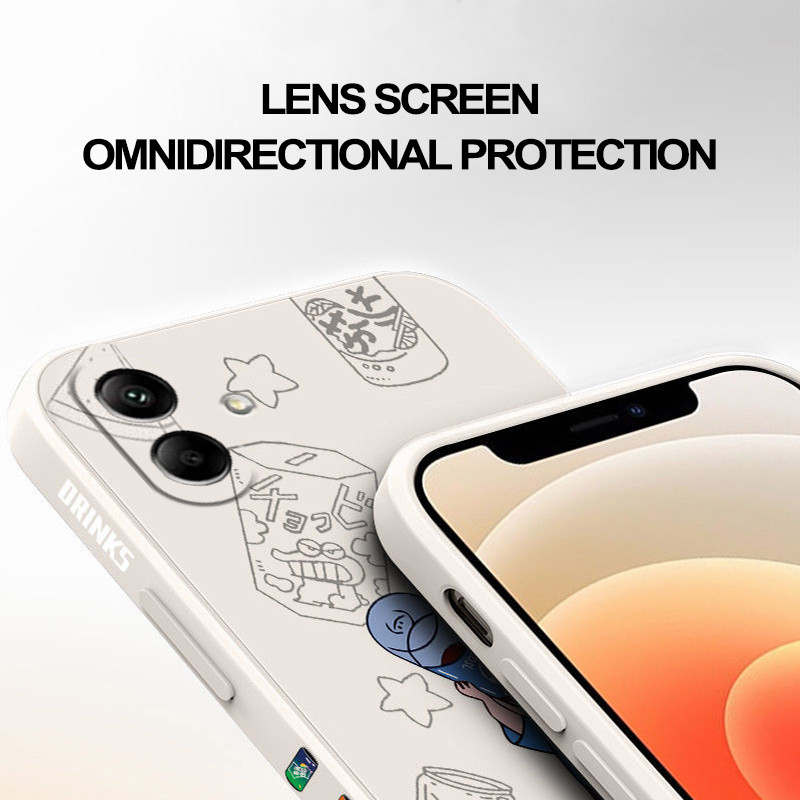 เคส Samsung A05 Samsung A06 Samsung A04 tpu ฟรีเชือกเส้นเล็กแฟชั่นเคสโทรศัพท์แบบนิ่ม KCXX ราคา ถูกที่สุด ดีลบีเคเค แกลเลอรีภาพที่ 8