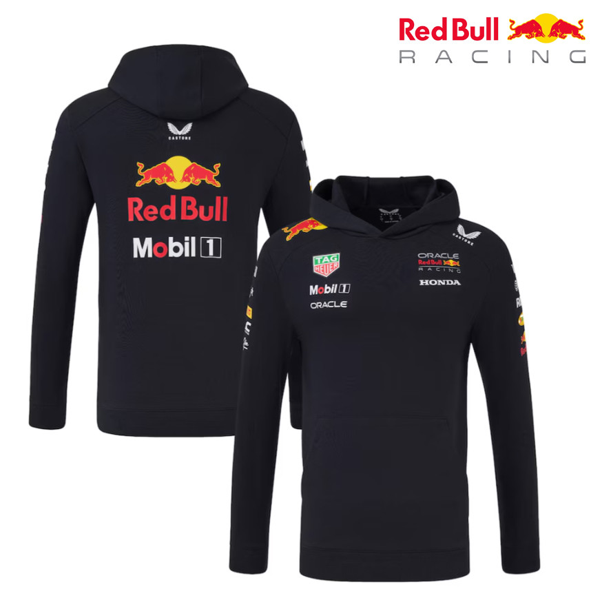 2026 ใหม่ล่าสุด F1 Racing Hooded Sweat + Red Bull Racing F1 ทีม Softshell Jacket + ฤดูใบไม้ผลิผู้ชาย