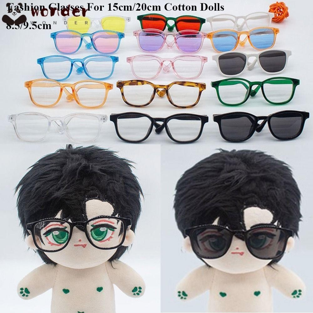 Wonder แว่นตาแฟชั่น 7 สี สําหรับตุ๊กตา 1/31/4 BJD