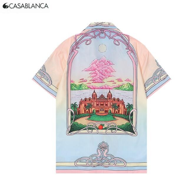 4862 casablanca เสื้อยืดแฟชั่น สําหรับผู้ชาย และผู้หญิง