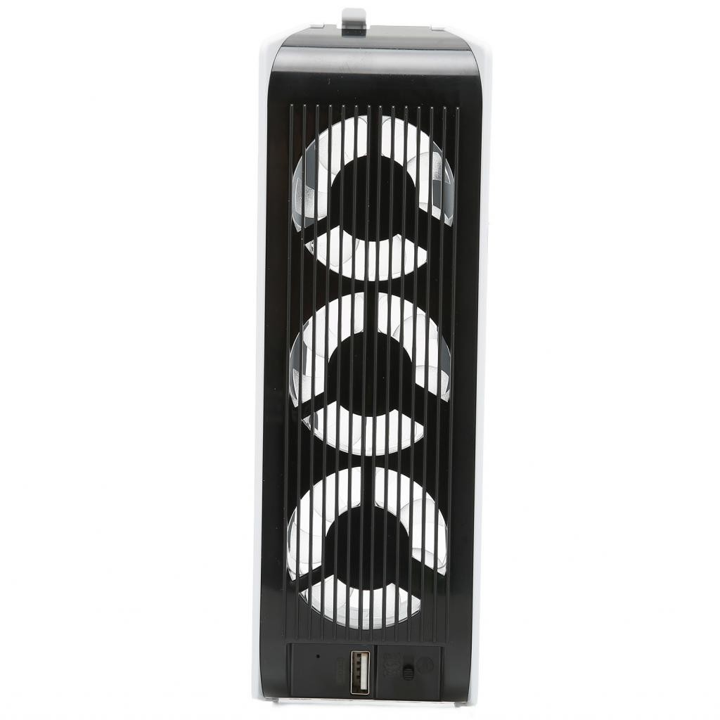 Cooling Fan USB 3.0 3 Fans Enhanced Silent With LED Light For PS5