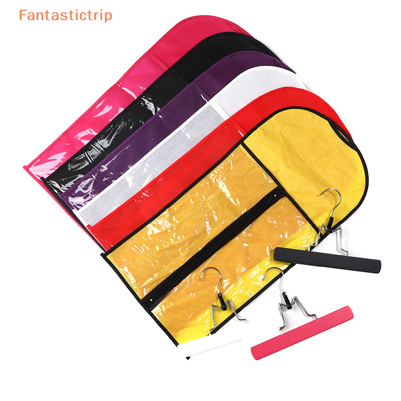 Fantastictrip ที่เก็บวิกผม แฮร์พีช วิกผม ไม่ทอ ที่แขวน คลิป กระเป๋าจัดเก็บ แฟชั่น